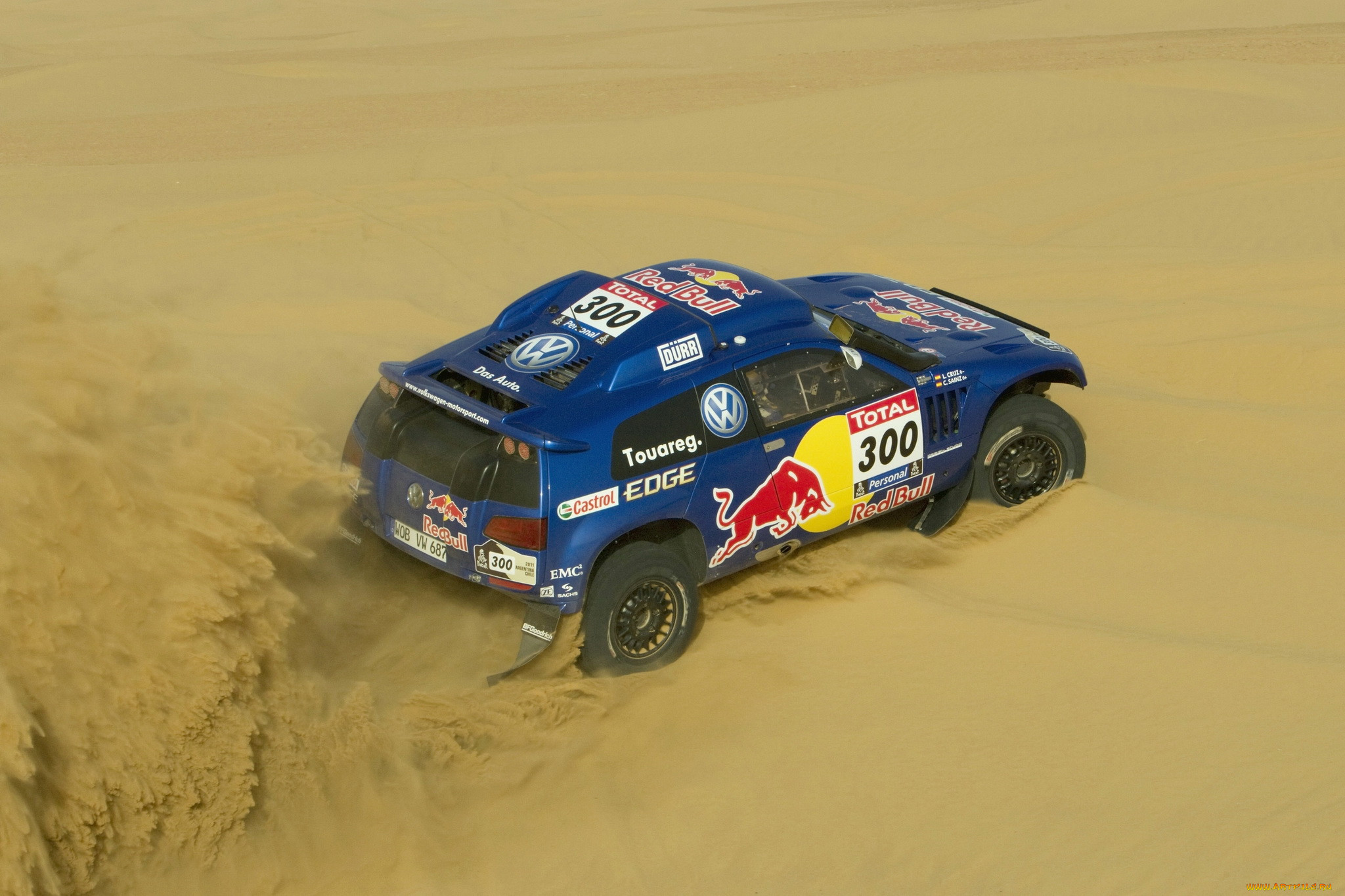 2010, volkswagen, race, touareg, , 